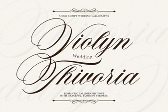 Violyn Font: Elegant Wedding & Design Ideas